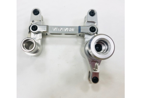 Vitavon X-Maxx Servo Steering Bell Crank Silver Aluminium VITTRX7746SL