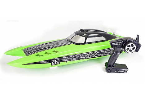 Volantex Atomic SR85 Brushless RC Boat Green V798-3