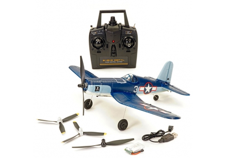 Volantex Corsair F4U 4-Channel 400mm RC Aeroplane Brushed Gyro RTF V761-8V2