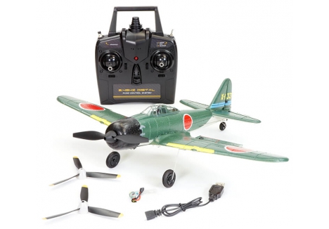 Volantex Mitsubishi Zero 400mm 4-Channel Brushed RC Warbird RTF V761-15