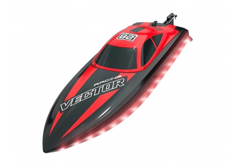 Volantex Racent Vector Lumen RC Speed Boat RTR Red V795-6R