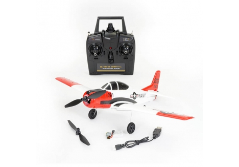 Volantex T-28 Trojan 4-Channel 400mm Brushed RC Warbird RTF V761-9