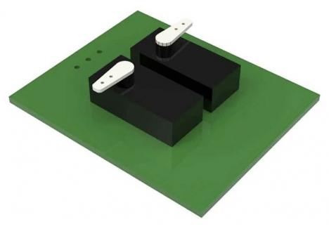 VolantexRC 4-Channel Receiver with Integrated Gyro and Servos V-PR2219