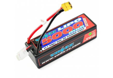 Voltz 5000mAh 3S 11.1V 50C Hardcase LiPo Stick Pack XT60 VZ0343XT60