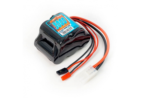 Voltz 6.0V 3000mAh NiMH Receiver Sub-C Hump Battery Pack with BEC JR Tamiya VZ0130