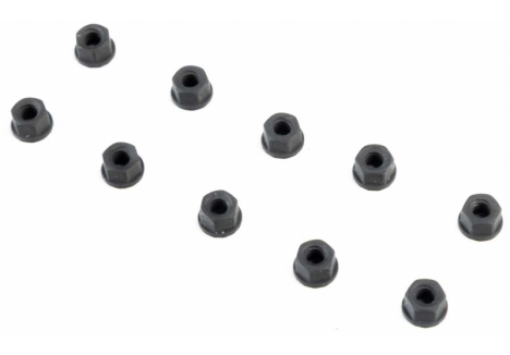 Wheel Nut, Serrated, Steel: SCX30