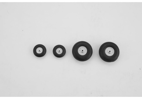 Wheel Set (for 64mm Rafale)