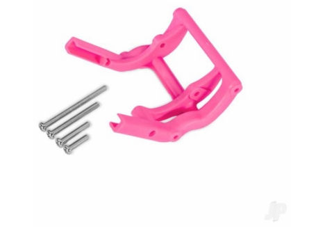Wheelie Bar Mount & Screws, Pink