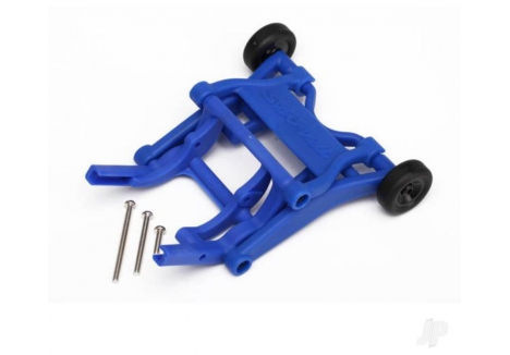 Wheelie Bar & Screws (Assembled), Blue