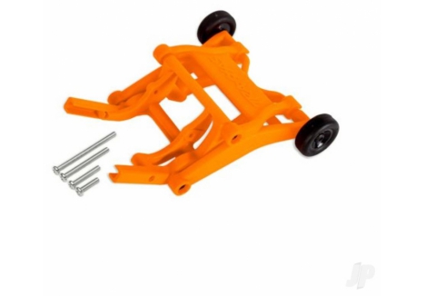 Wheelie Bar & Screws (Assembled), Orange