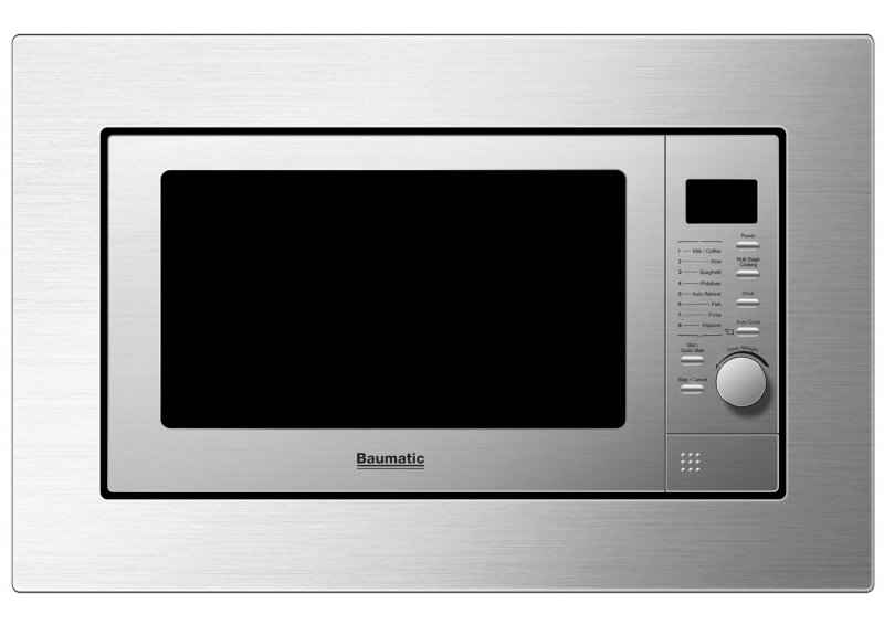 Appliance Electronics Baumatic BMMI170SS 17 litre Builtin Stainless Steel Microwave Oven