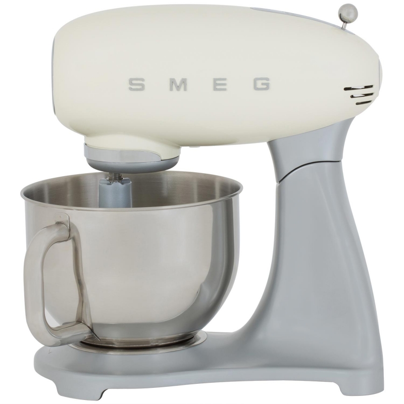 Appliance Electronics Smeg SMF01CRUK Cream 50's Retro Stand Mixer