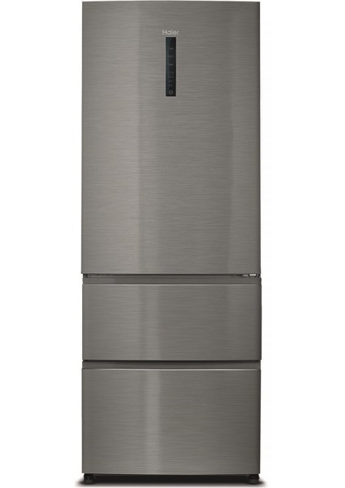 Haier A3fe742cmj 3 Door Door And Drawer Fridge Freezer Silver