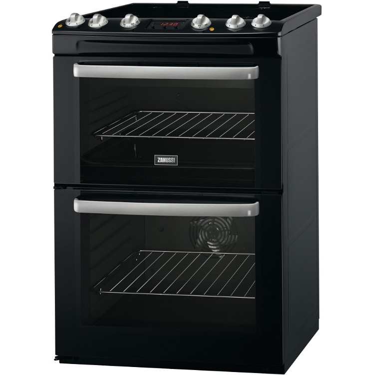 Appliance Electronics Zanussi ZCV667MNC Electric Double Oven Cooker