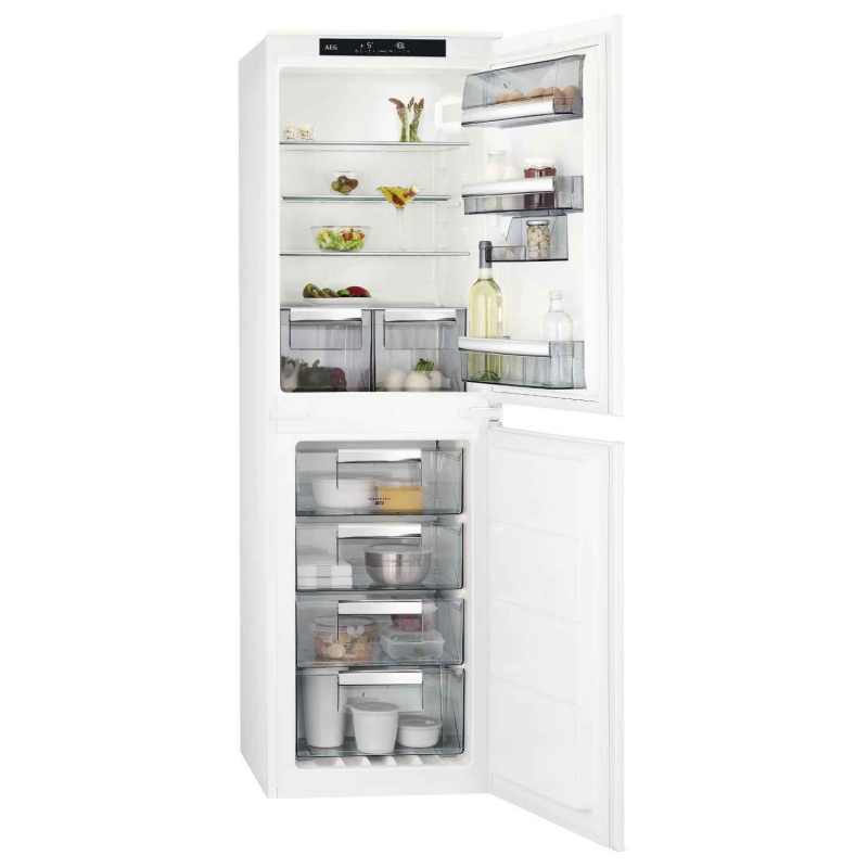 Appliance Electronics AEG SCS8181ENS Built In Frost Free Fridge Freezer