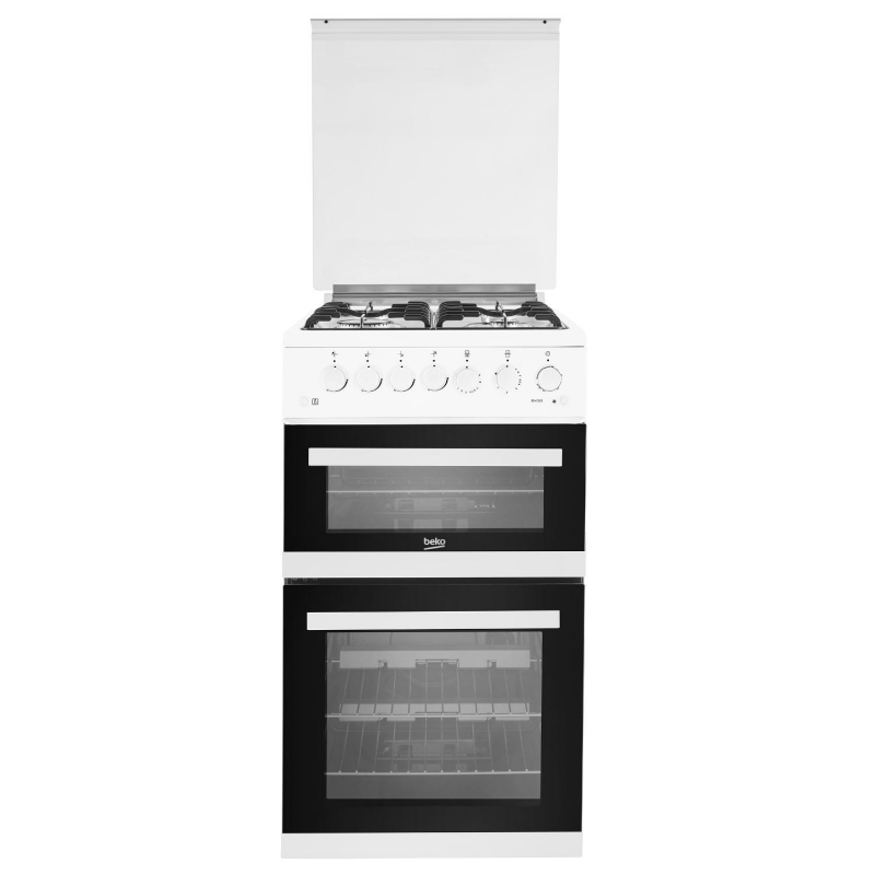 Appliance Electronics Beko EDVG505W 50 cm Freestanding Double Oven