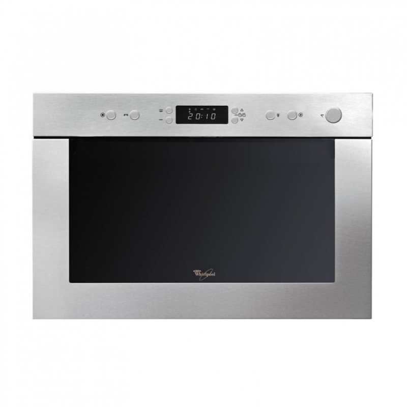 Appliance Electronics Whirlpool AMW498IX 22L Compact Builtin Microwave & Quartz Grill in