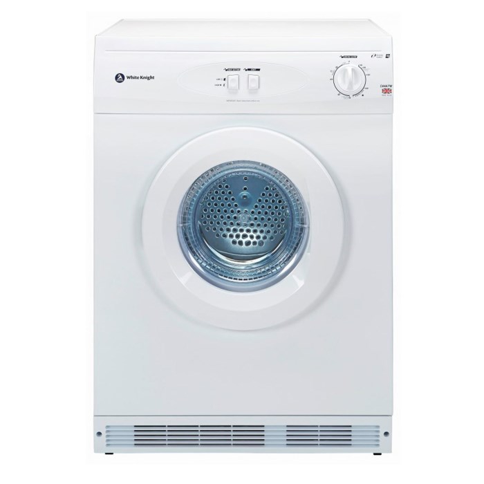 Appliance Electronics White Knight 7Kg Reverse Tumble Dryer
