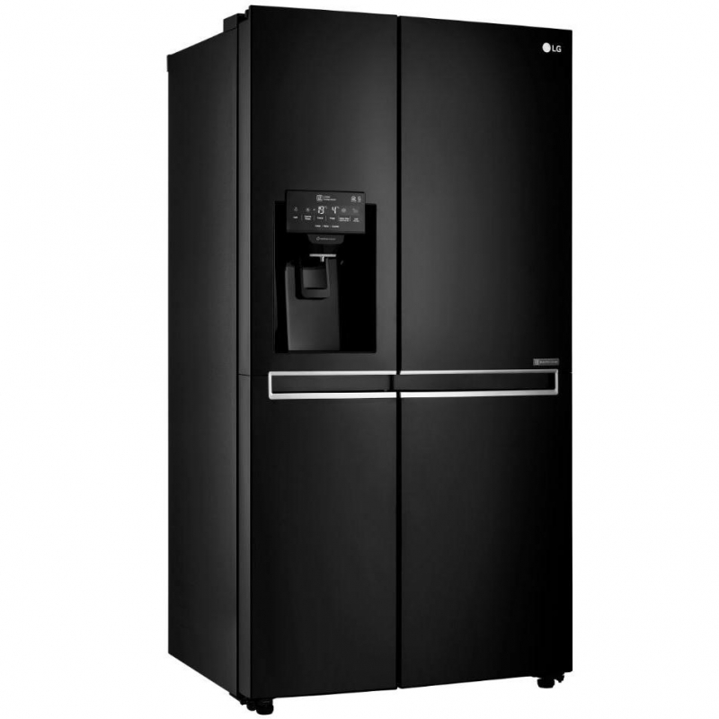 small white refrigerator with ice maker