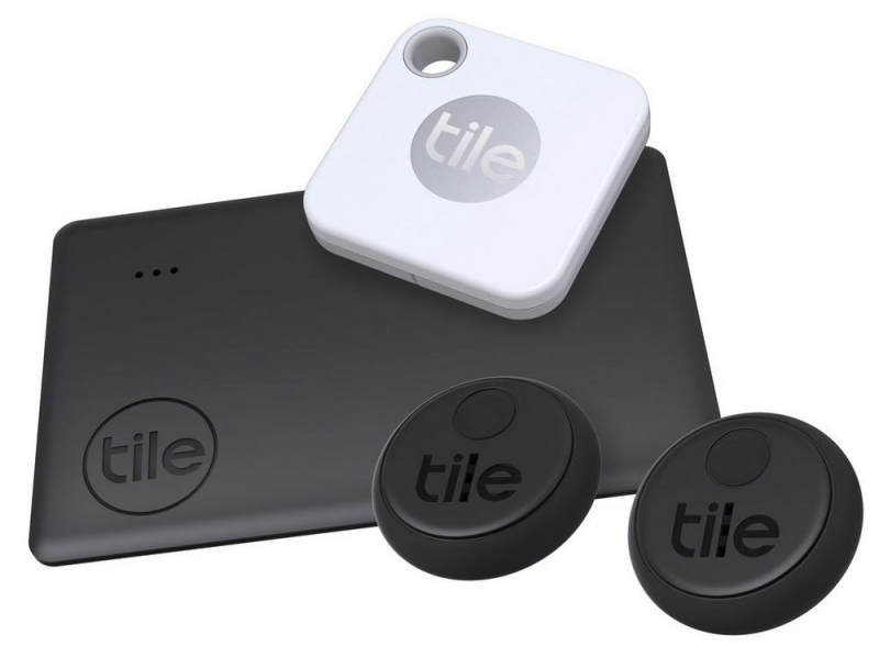 Tile RE_24004 Essentials Key Finder 4 Pack White/Black