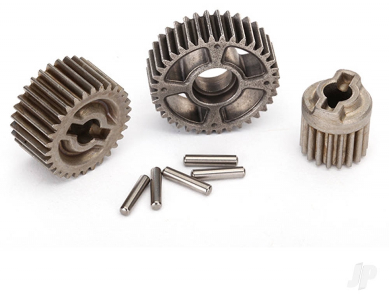 Traxxas Gear Set Transmission Metal Includes 18T 30T Input Gears TRX8293X