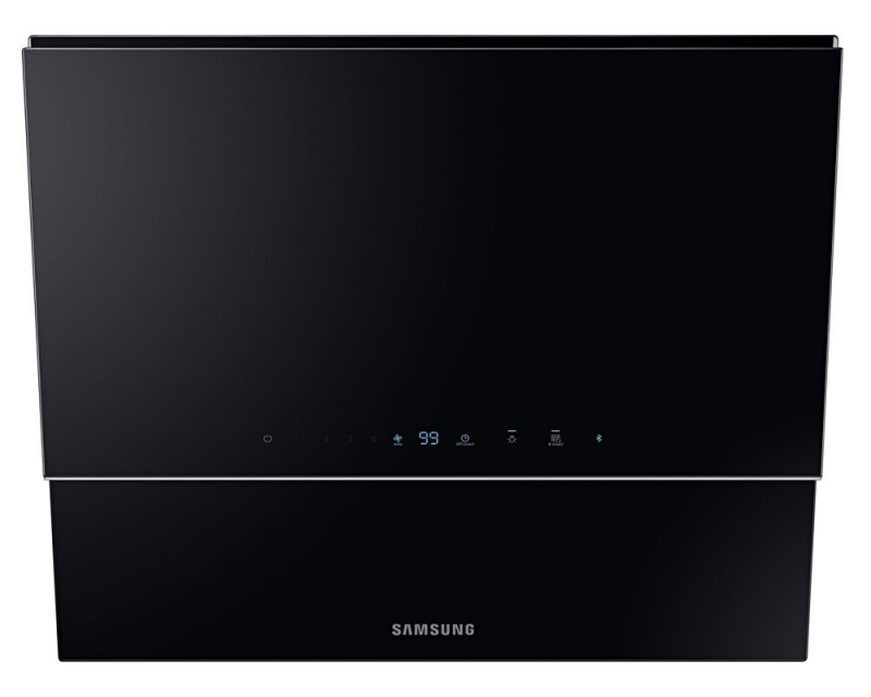 Appliance Electronics Samsung NK24N9804VB/UR 60cm Angled Wall Hood Black