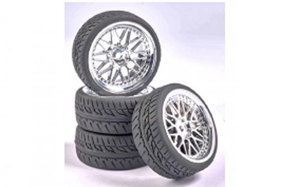Carson Rims Appliance Electronics | CARSON 1:10 Wheel Set Y-Design1 (4) chrome ...