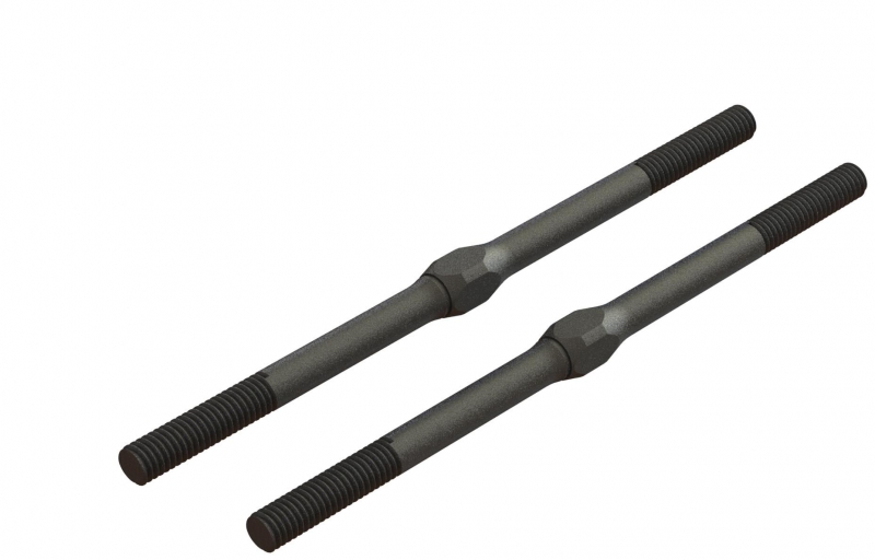 Tirant Métallique (Turnbuckle) Arrma AR330525 M4x63mm Noir - Pour Kraton, Outcast, Neuf