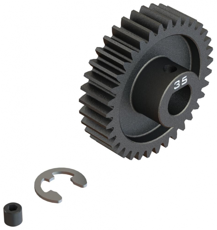 ARRMA Pinion Gear 35T Mod1 Safe-D5 - Replacement RC Car Gear For 5mm Motor Shaft