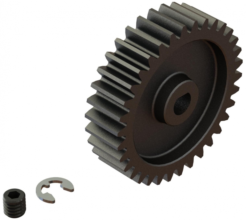 36T Mod1 Safe-D5 Ritzel – Für RC-Modelle, Inkl. Schrauben & E-Clip