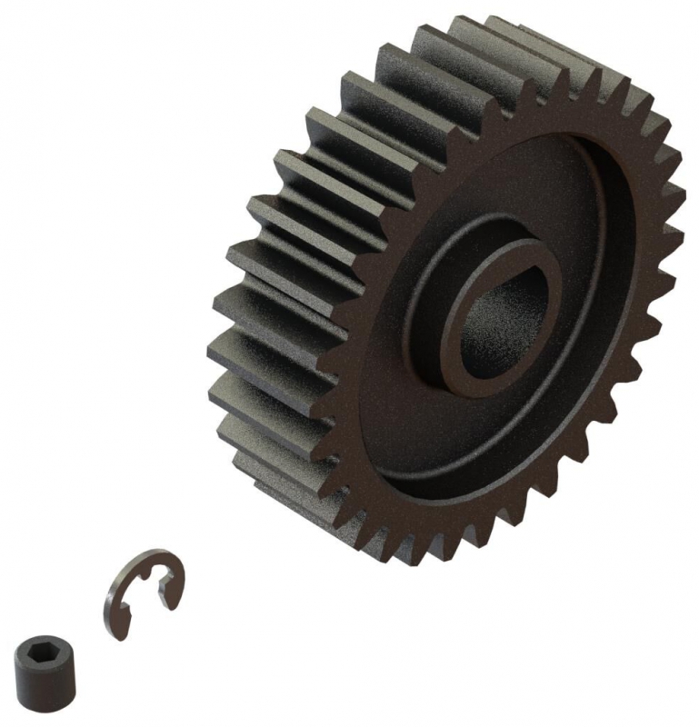 20T 0.8Mod Safe-D5 Pinion Gear Arrma Big Rock Senton Typhone Granite ARA311003 E - Foto 9