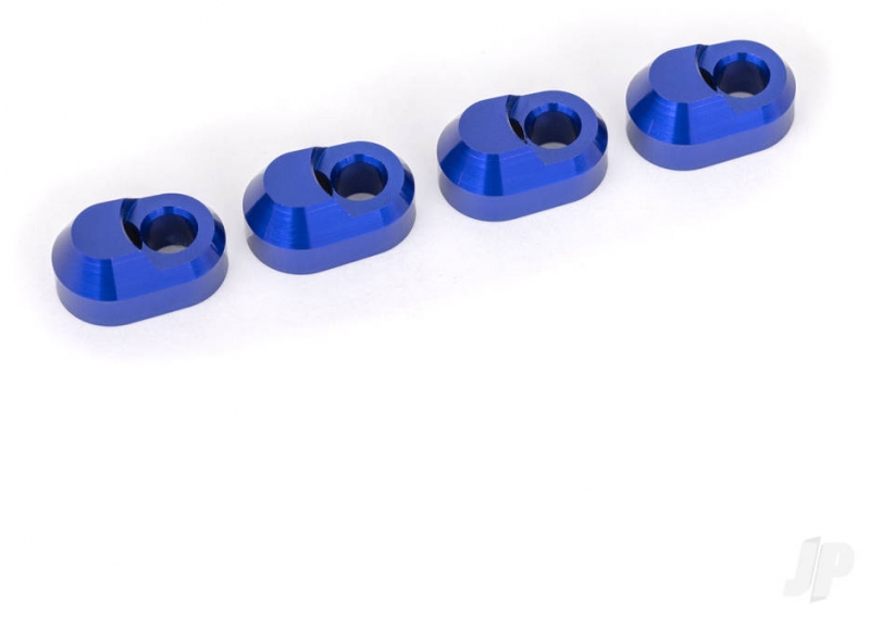 Traxxas 6890X Plaque De Moteur En Aluminium 6061-T6 Anodisé Bleu - Pour Slash 4X4 Et Rallye 1/10