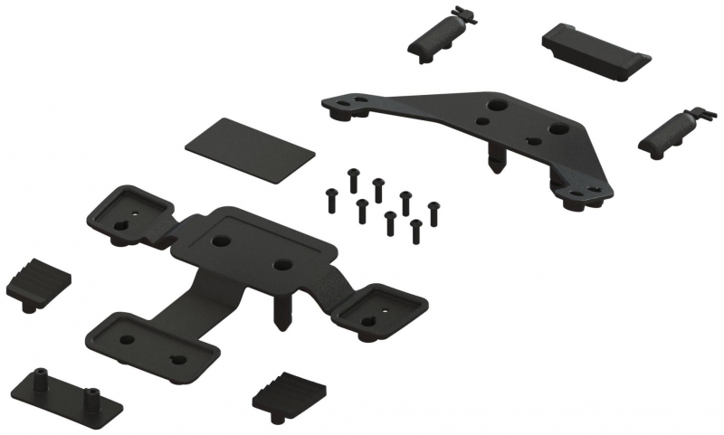 Arrma ARA-1605 Body Mounting Set: GRANITE