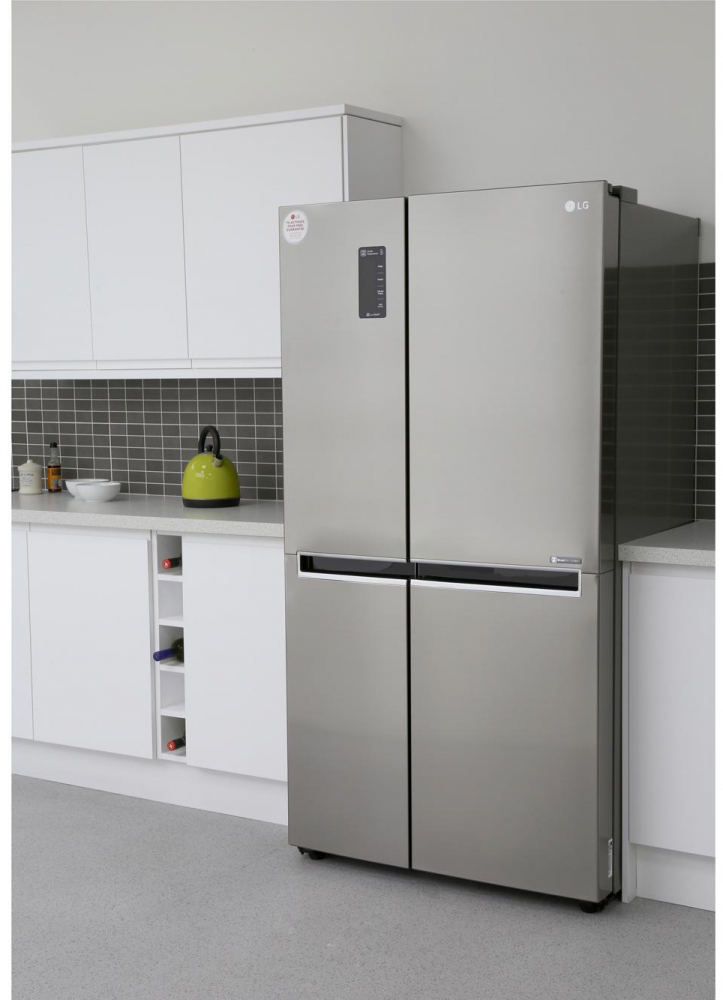 Lg Gsb760pzxv American Fridge Freezer Silver