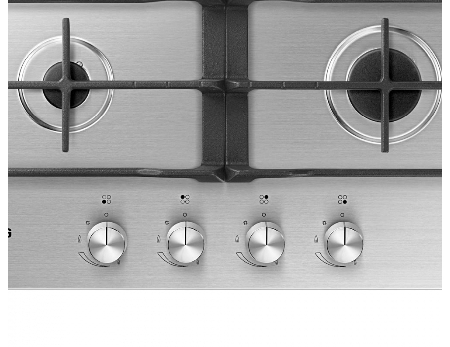 Appliance Electronics Samsung NA64H3030AS Stainless Steel Gas Hob