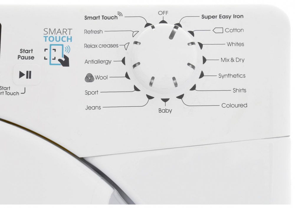 Appliance Electronics Candy Smart CSC9DF 9Kg Condenser Tumble Dryer White