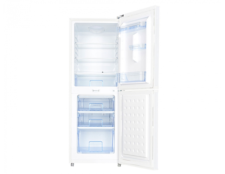 Appliance Electronics KEG KD160RWH 50/50 Fridge Freezer in White