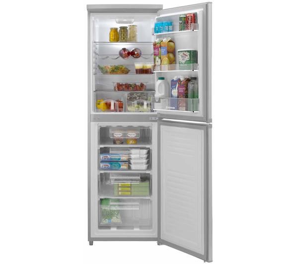 Appliance Electronics Hoover HVBF5172AK Silver Freestanding Fridge