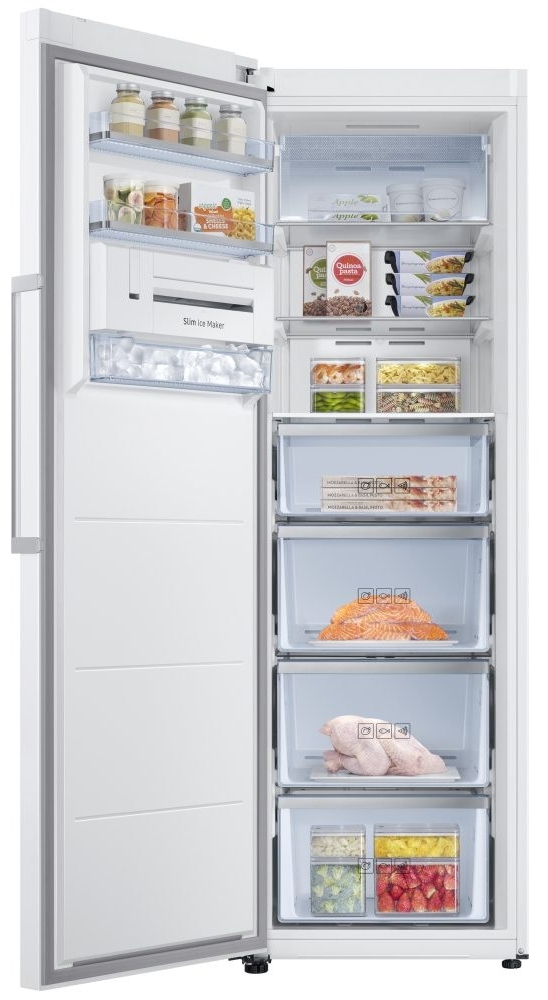 Appliance Electronics Samsung RZ32M7125WW 60cm Freestanding Frost Free Freezer White