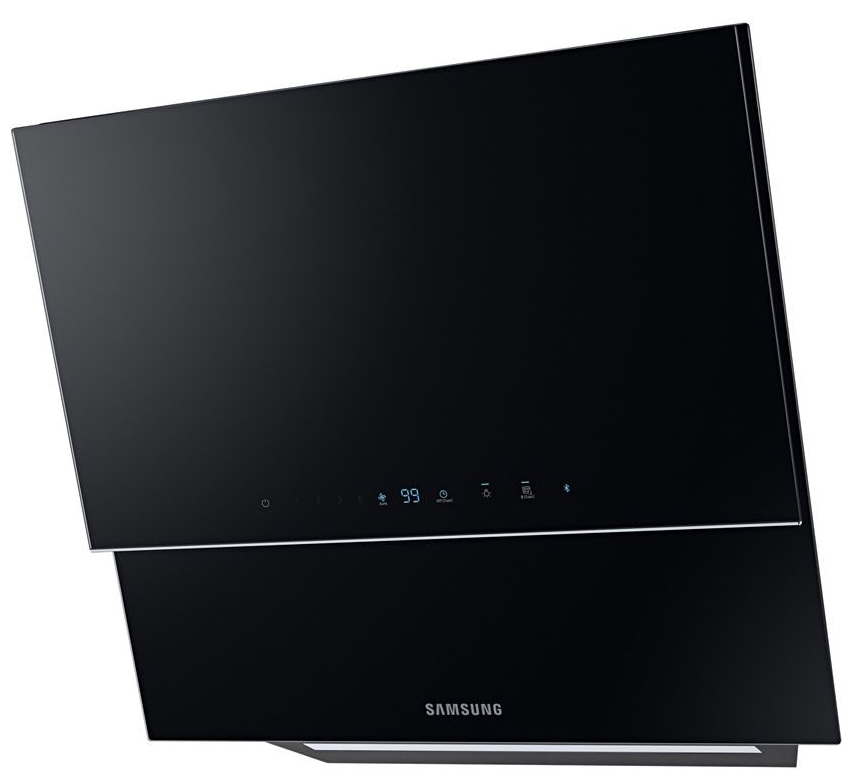 Appliance Electronics Samsung NK24N9804VB/UR 60cm Angled Wall Hood Black