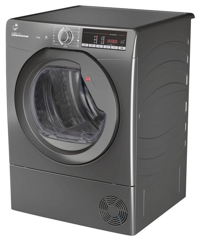 Appliance Electronics Hoover HLEC8TRGR 8KG Condenser Tumble Dryer