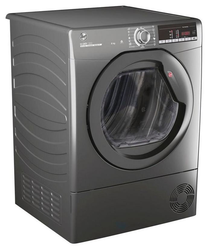 Appliance Electronics Hoover HLEC8TRGR 8KG Condenser Tumble Dryer