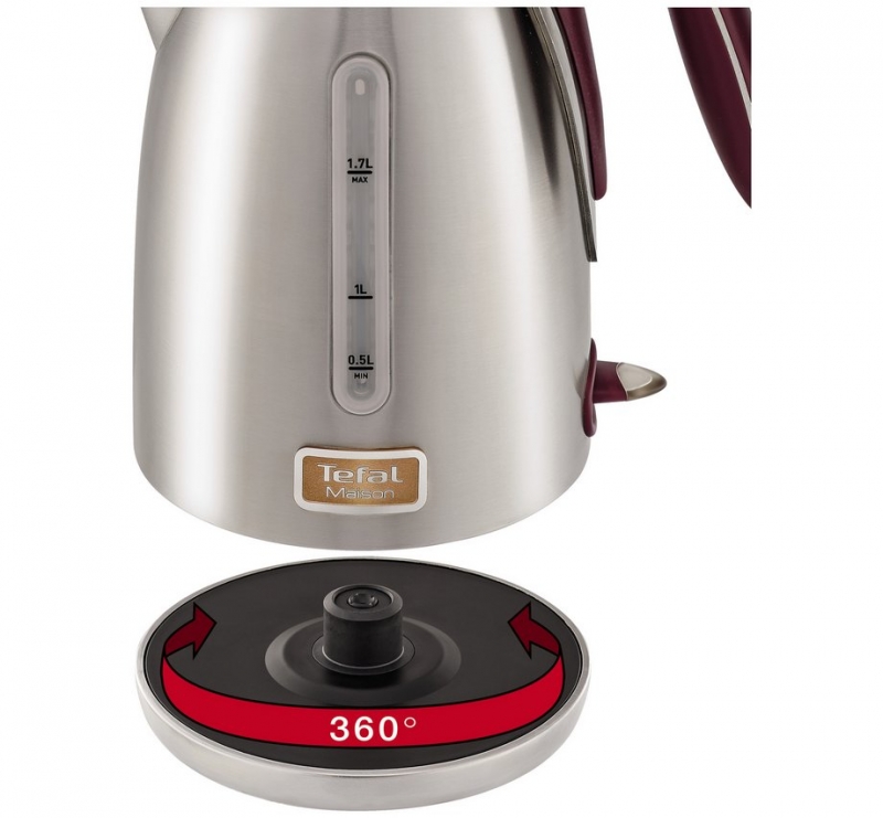 Appliance Electronics Tefal KI2605 Maison Kettle Red