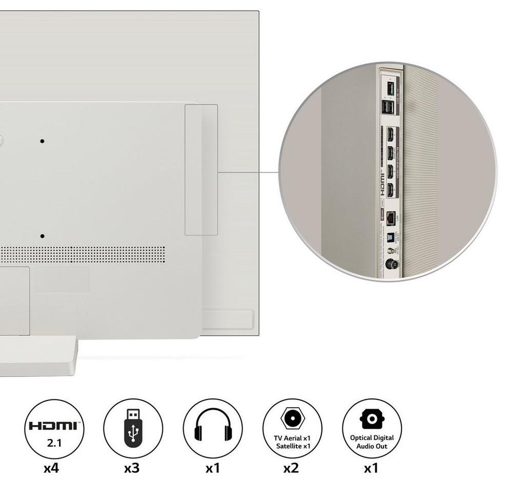 Appliance Electronics LG OLED55C26LD_AEK 55" 4K OLED Smart TV with