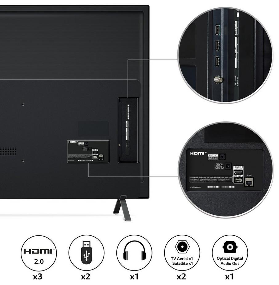 Appliance Electronics LG OLED55A26LA_AEK 55" 4K OLED Smart TV with