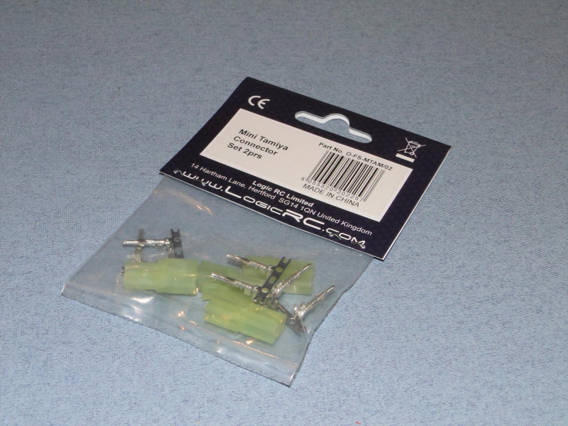 Appliance Electronics Mini Tamiya Connector Set 2prs
