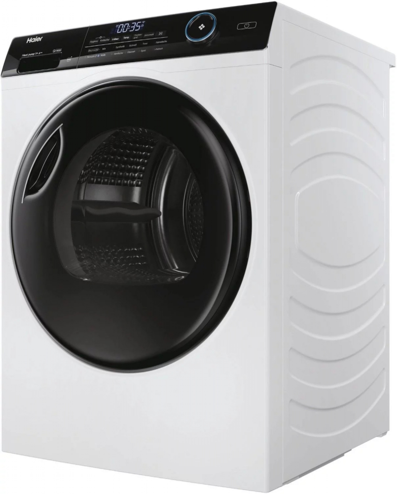 Appliance Electronics Haier HD90A3959 9kg Heat Pump Tumble Dryer White