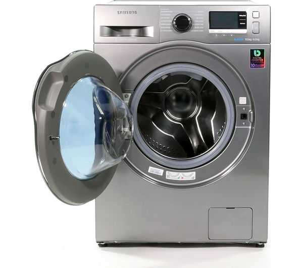 Appliance Electronics Samsung ecobubble WD90J6410AX/EU 9kg Washer