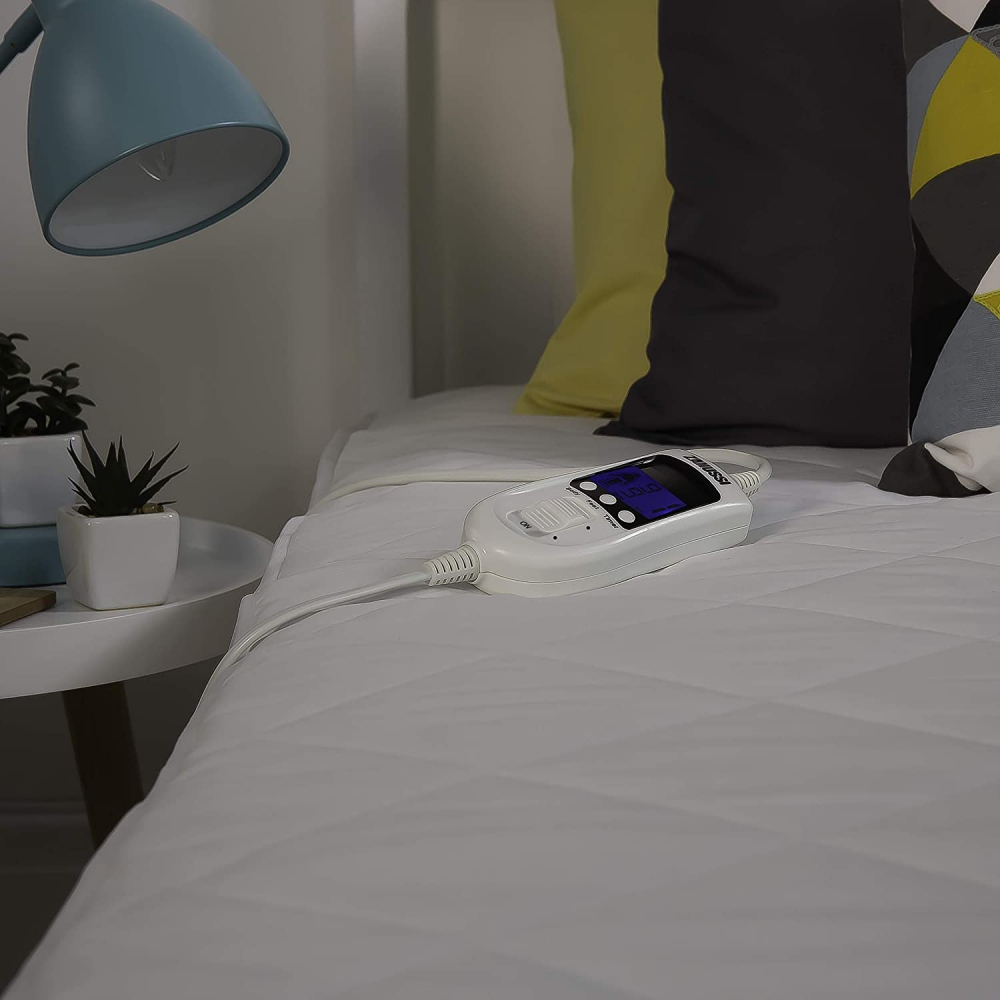 Appliance Electronics Zanussi Electric Blanket, Heated King Fitted