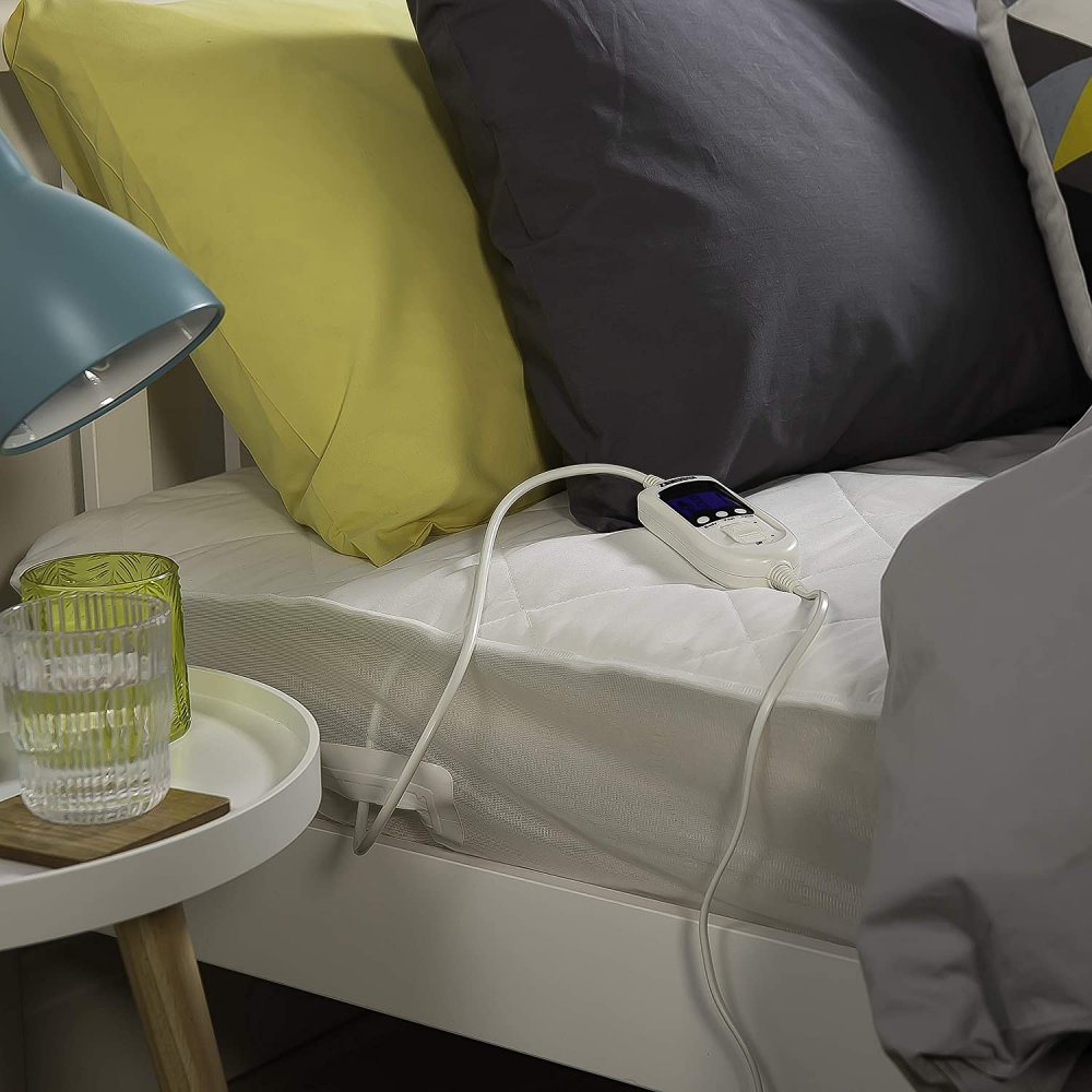 Appliance Electronics Zanussi Electric Blanket, Heated King Fitted